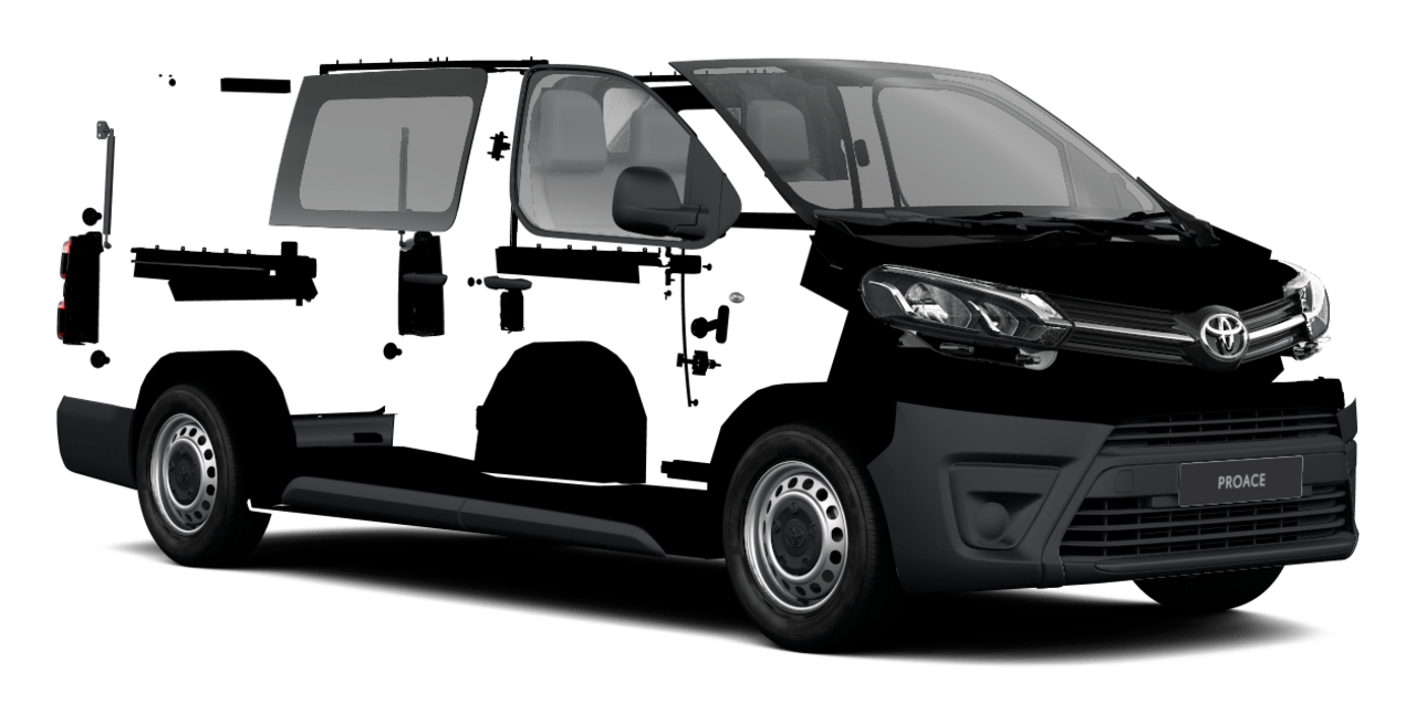 Proace Active 4x4 Furgone long, 2 porte scorrevoli
