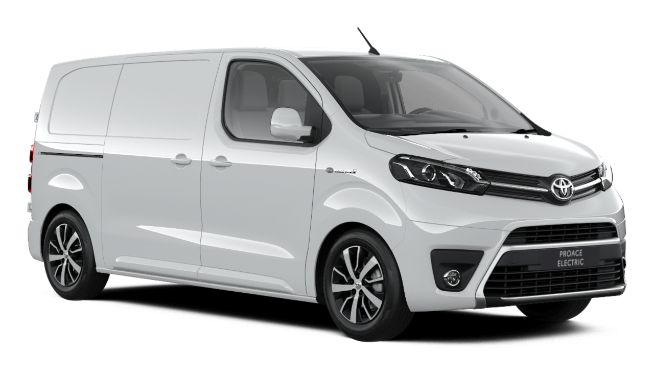 Proace Electric COMFORT MASTER+ Kassevogn Medium/To skydedøre