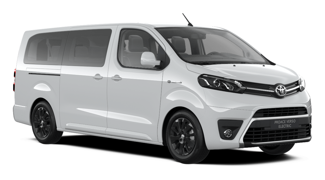 Proace Verso EV Executive Family Black Pack 8s Lang (L2) 2 skyvedører
