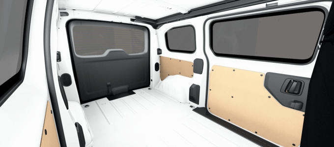 PROACE - COMFORT MASTER m. bagklap - Medium, dobbelt skydedør