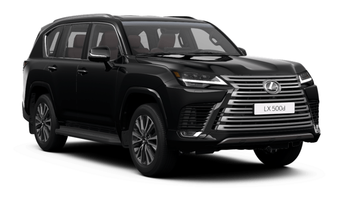 Front view of a Lexus LX