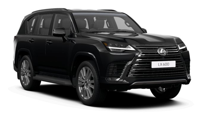 Front view of a Lexus LX