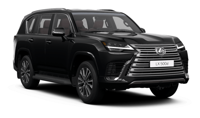 Front view of a Lexus LX